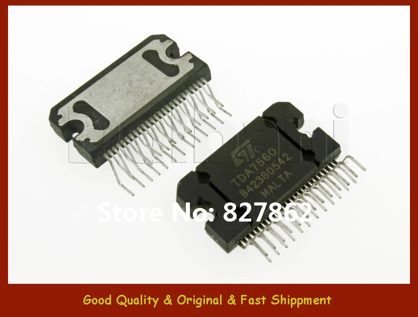 

Free Shipping TDA7560 Original Pulled ST Integrated Circuit NTE 7202 / ECG 7202