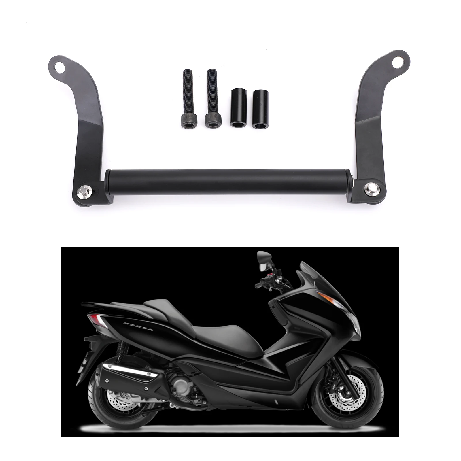 

Artudatech Scooter Balance Crossbar Handlebar Lever For HONDA FORZA 125 250 300 2018 2019 Motorcycle Accessories