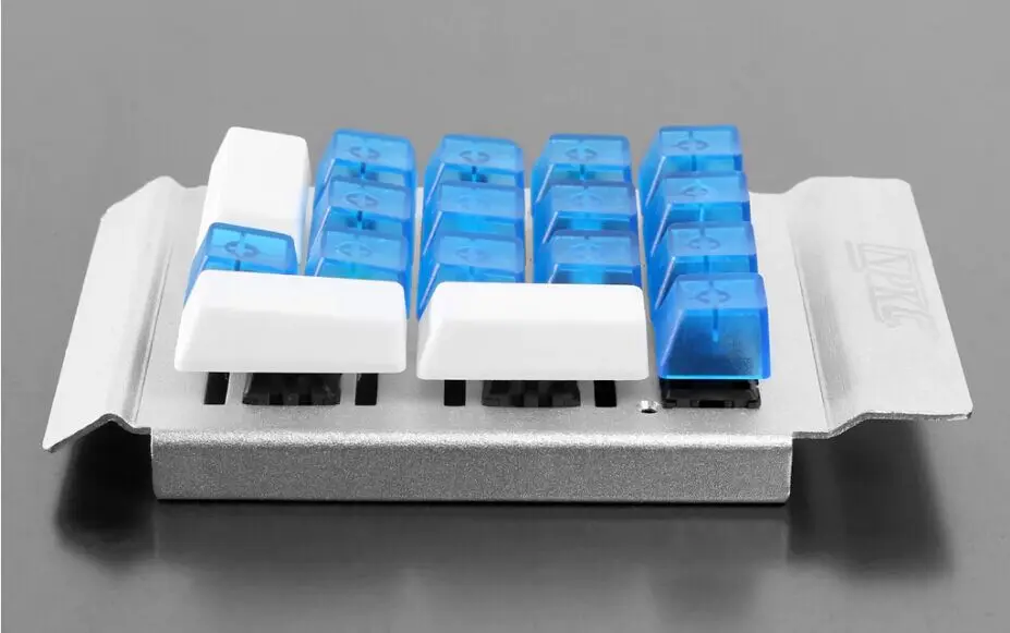

Customized DIY NumPad Cherry Kailh Gateron Switches Shaft Switch Tester CNC Plate For 17 Key Numpad Keypad