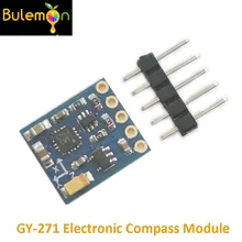 GY-271 электронный компас модуль HMC5883L Трехместный Ось Компас три оси магнитного поля Сенсор