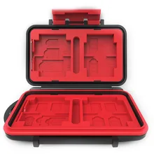 Карта памяти, коробка для карт памяти, 26 лотов, SD MSD для cf-карт, водонепроницаемый футляр для Canon Nikon sony Olympus camera