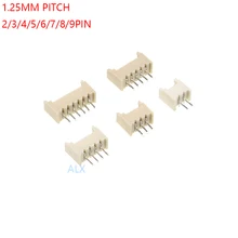 20 шт. MICRO JST разъем 1,25 мм Шаг штыревой разъем 2 P/3 P/4 P/5 P/6 P/7 P/8 P/9 P/10 P/11 P/12 прямая игла для печатной платы 1,25
