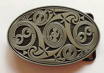 

Western belt buckle with black coating SW-B2036 suitable for 4cm wideth belt with continous stock free shipping
