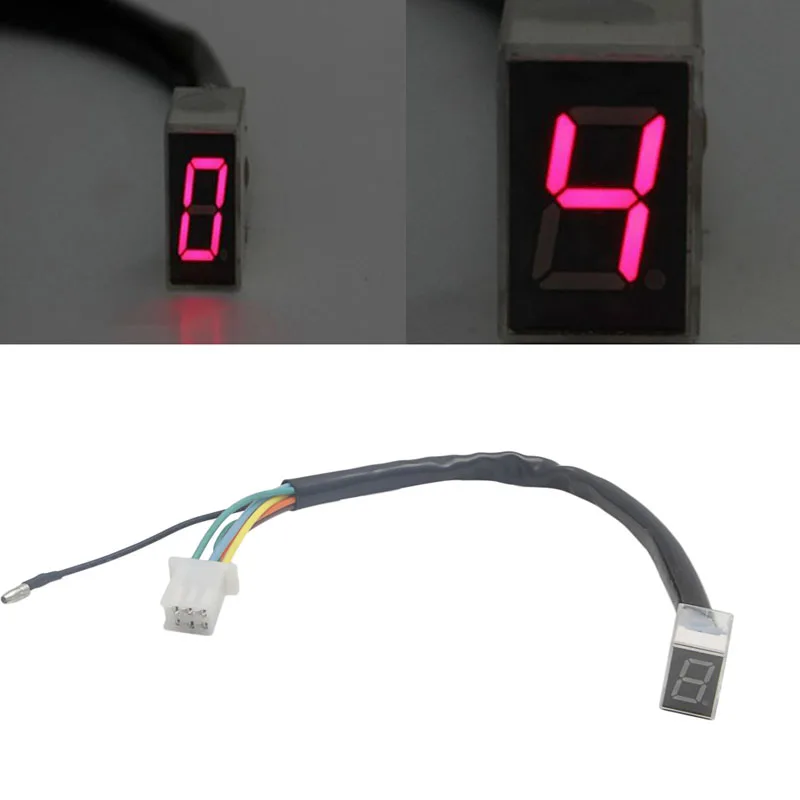 LED univerzální digitální mechanismus indikátor motocykl displej posunu páka senzor