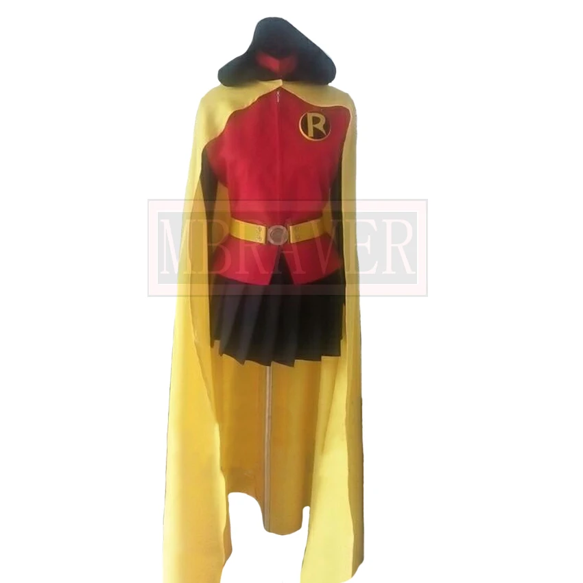 Damian Wayne Tim Drake Red Robin Sex Reversion Cosplay Costume Custom Made |