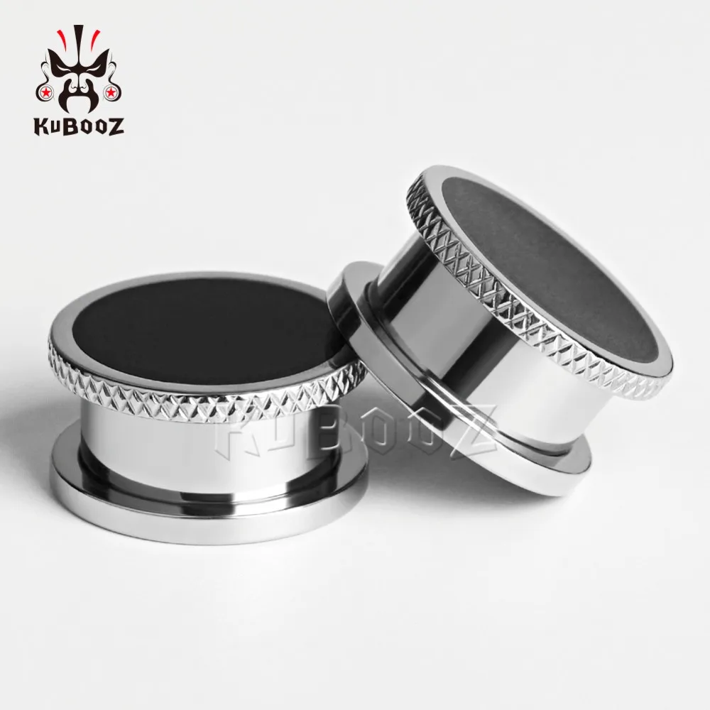 Kubooz для пирсинга, из нержавеющей стали Ушные Тоннели пробки пирсинг тела ювелирные расширители оптом диаметры для ушей