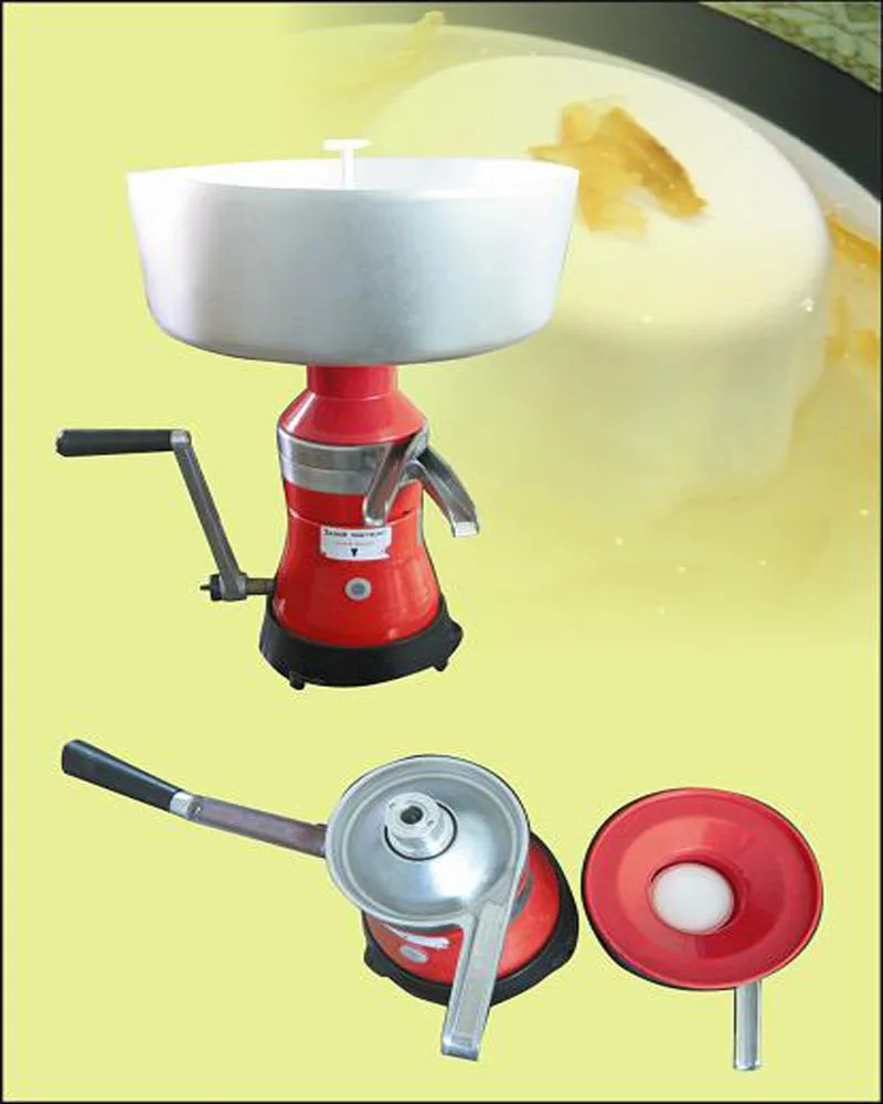 

1pc FL-80 household Stainless Steel Manual Milk Cream Separator Machine