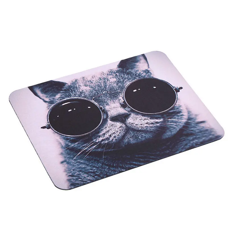 Горячий кот Картина Противоскользящий ноутбук ПК коврик для мышки коврик для мыши для оптическая лазерная мышка Акция
