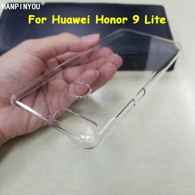 For Huawei Honor 9 Lite 5.65&quot Slim Crystal Transparent Hard PC Back Case DIY Cover Protection Skin Shell 9lite | Мобильные