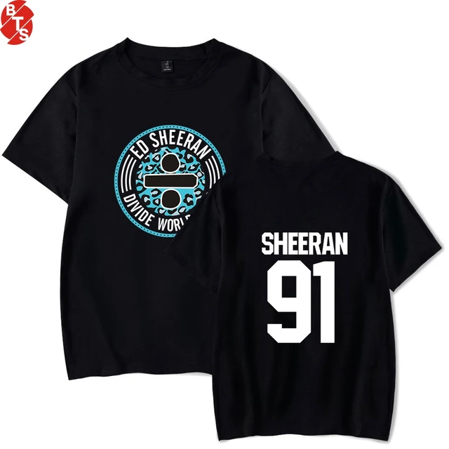 Ed Sheeran Hip Hop Printed Summer T-shirts Women/Men Short Sleeve Fashion Hot Sale Tshirts 2018 Casual Streetwear Trendy Wear