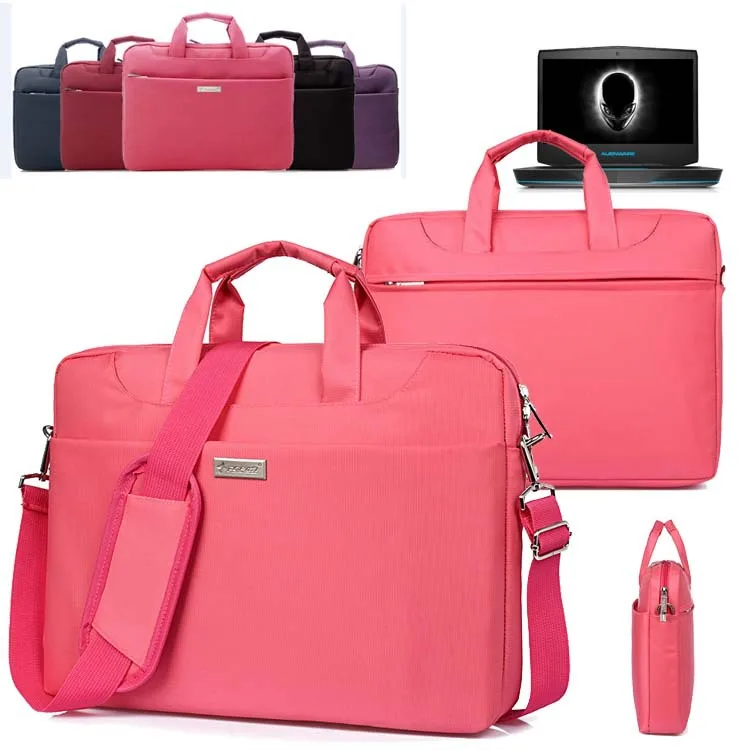 De Nylon de moda para mujer de la oficina Carry viajes hombro bolsa  ordenador portátil maletín para Alienware 13 / 14 / 15 pulgadas portátil  para juegos|bags full|briefcase bagbag zebra - AliExpress