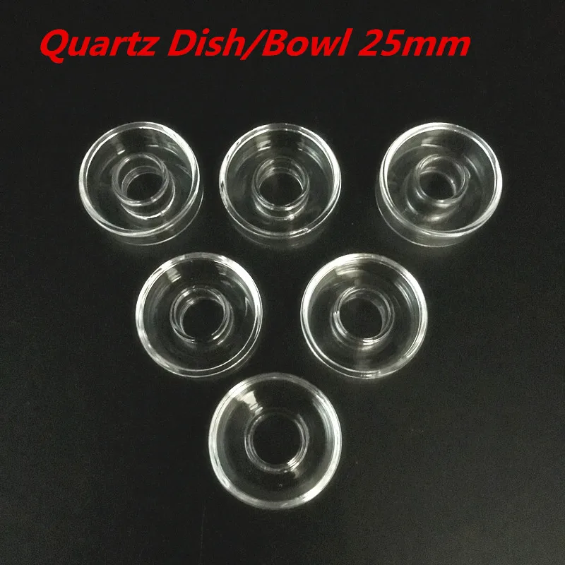 

Replacement Quartz Dish for DualiTi Hybrid Titanium/Quartz Nail with Quartz bowl durable and good taste from quartz bowl