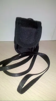 

Small carrying case for Finger Pulse Oximeter, portable small black pouch and hanging line Free shipping