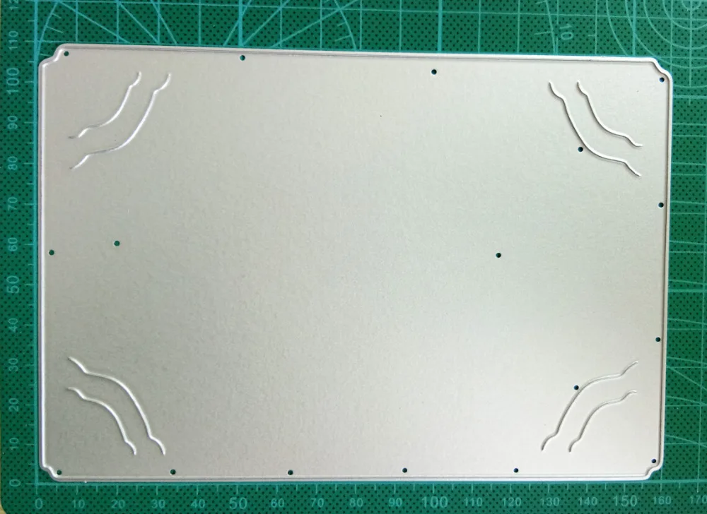 

Ufurty Metal Cutting Dies Rectangle Template Stitched DIY Scrapbooking Stamps Craft Embossing Die Cut Making Stencil Template