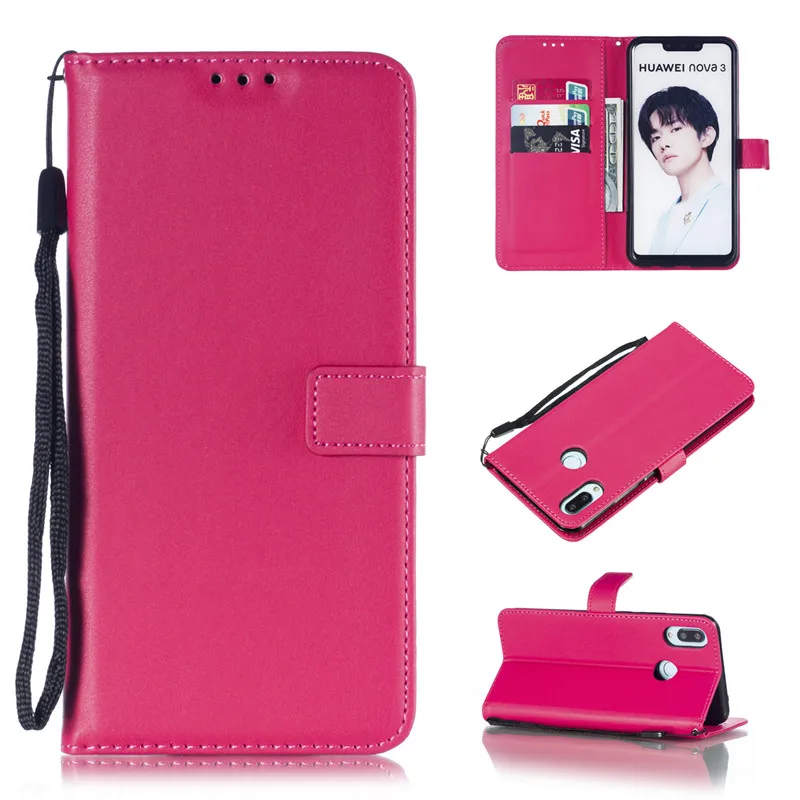 Flip Case For Huawei P Smart Plus 6.3 inch Case For Huawei Nova 3i Cover Wallet Leather Case Fundas For P Smart Plus Nova 3i  (4)