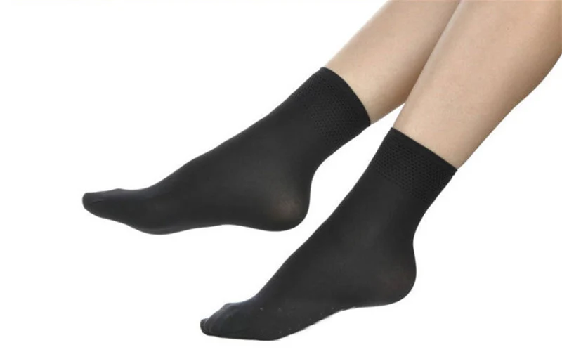 5pairs/lot Autumn Winter High Elastic Velvet Nylon Socks for Women Skin Color Short Socks Anti-hook Wire Resistant to Wear smartwool socks sale