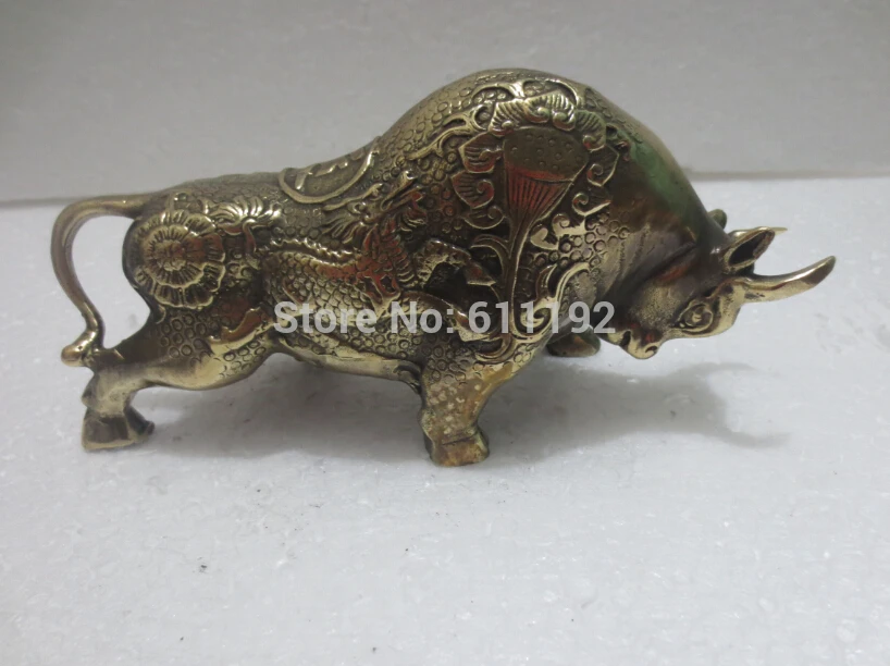 

Metal Crafts Antique home Decorative Arts,Handmade chinese brass Feng Shui Bull/Ox sculpture