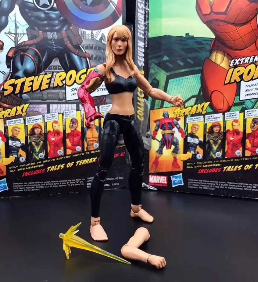 

Marvel Legends 10th Anniversary Iron Man 3 Pepper Potts 6" Loose Action Figure