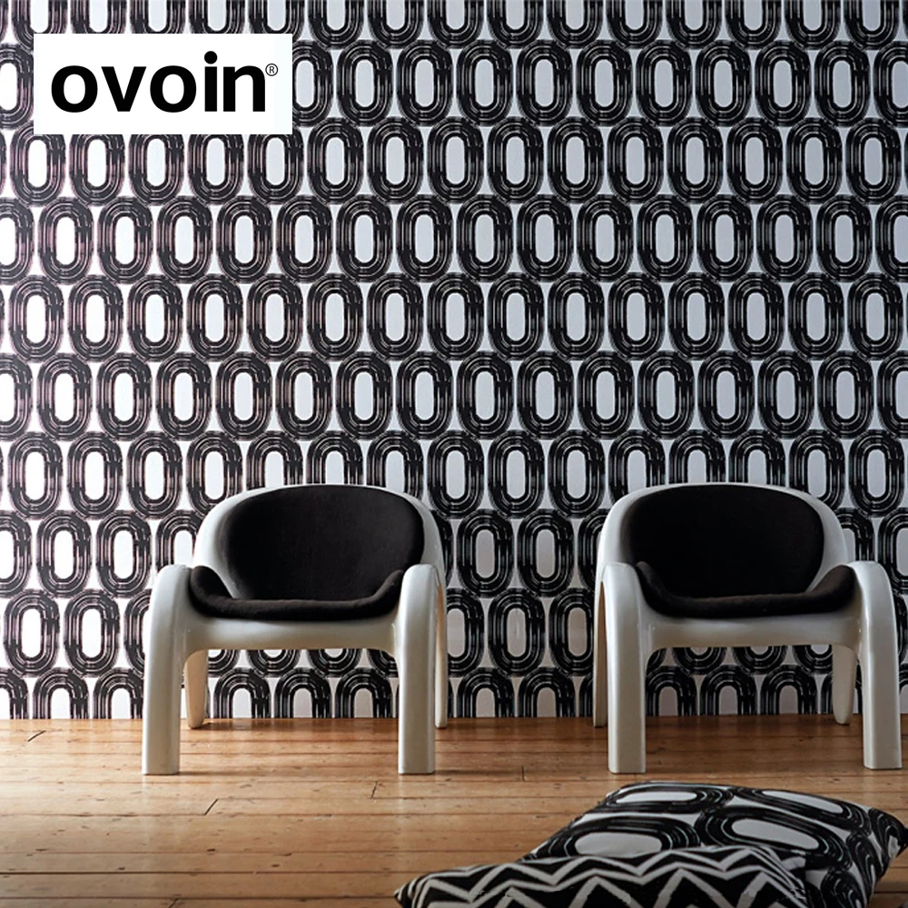 Modern Design Simple Minimalist Geometric Wallpaper Roll ...