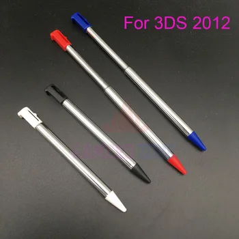 

Black White Red Blue Metal Retractable Stylus For 3DS Touch Pen