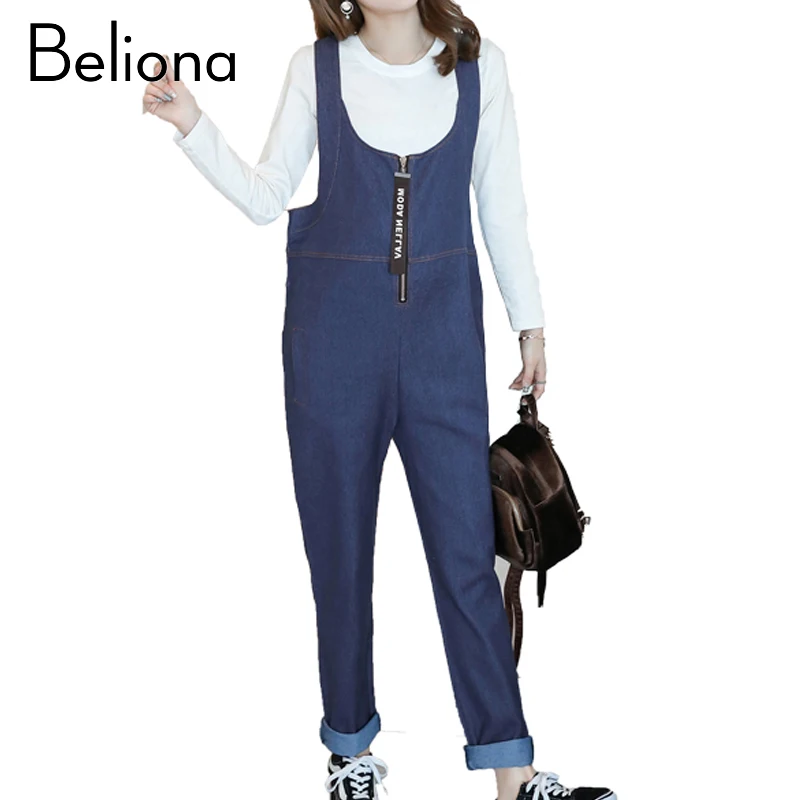 

Plus Velvet Maternity Jumpsuits Pants Jeans for Pregnant Women 2017 Autumn Winter Maternity Clothing Pregnancy Clothes