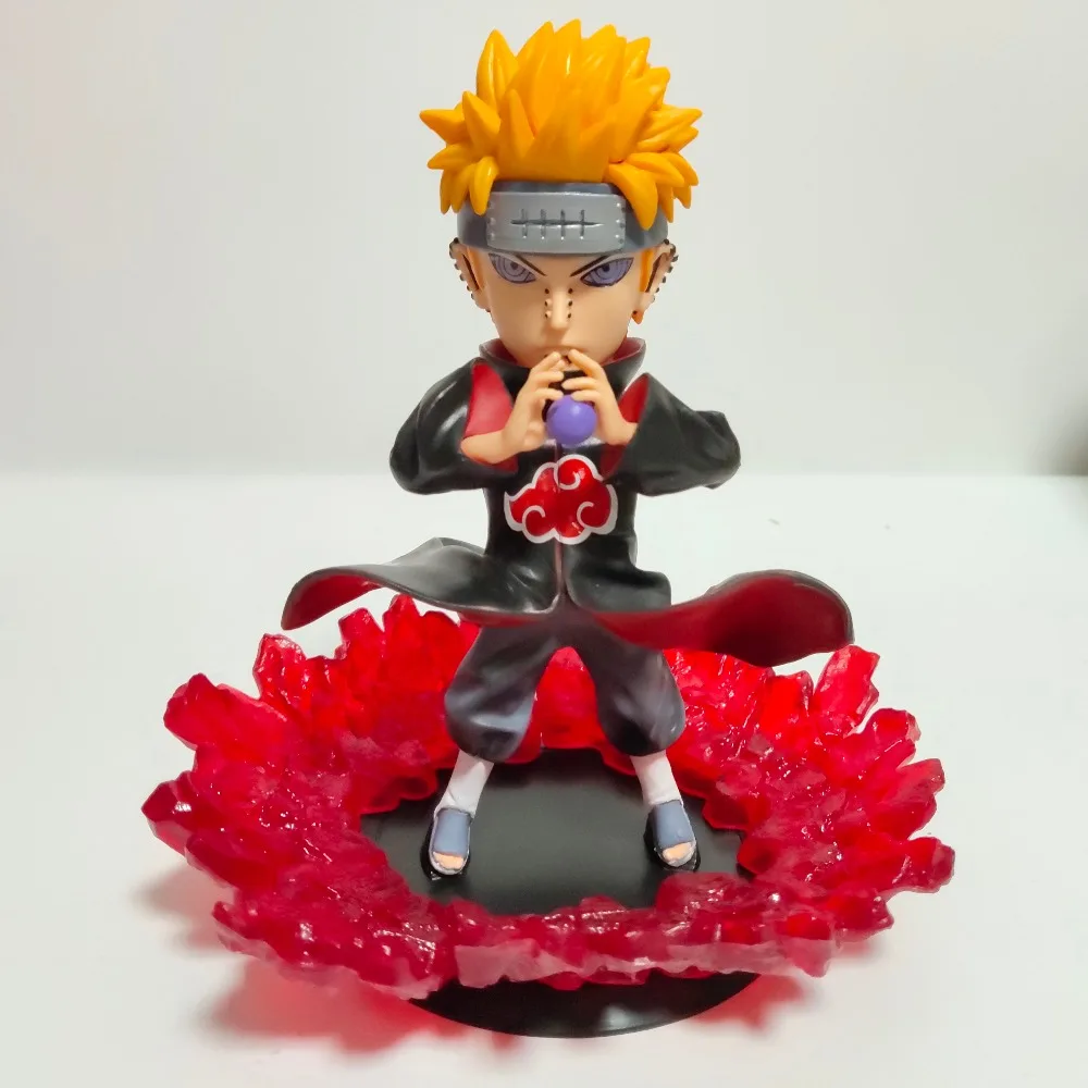 Экшн фигурка из ПВХ аниме Наруто Шипуден обезболивающая Akatsuki Rinnegan Pein Pain Naruto