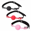 Silicone BDSM Sex Bondage Balls Gag Slave Harness Fetish Mouth Restraints Sex Toy Erotic Toy Sex Product For Couple Lover 1