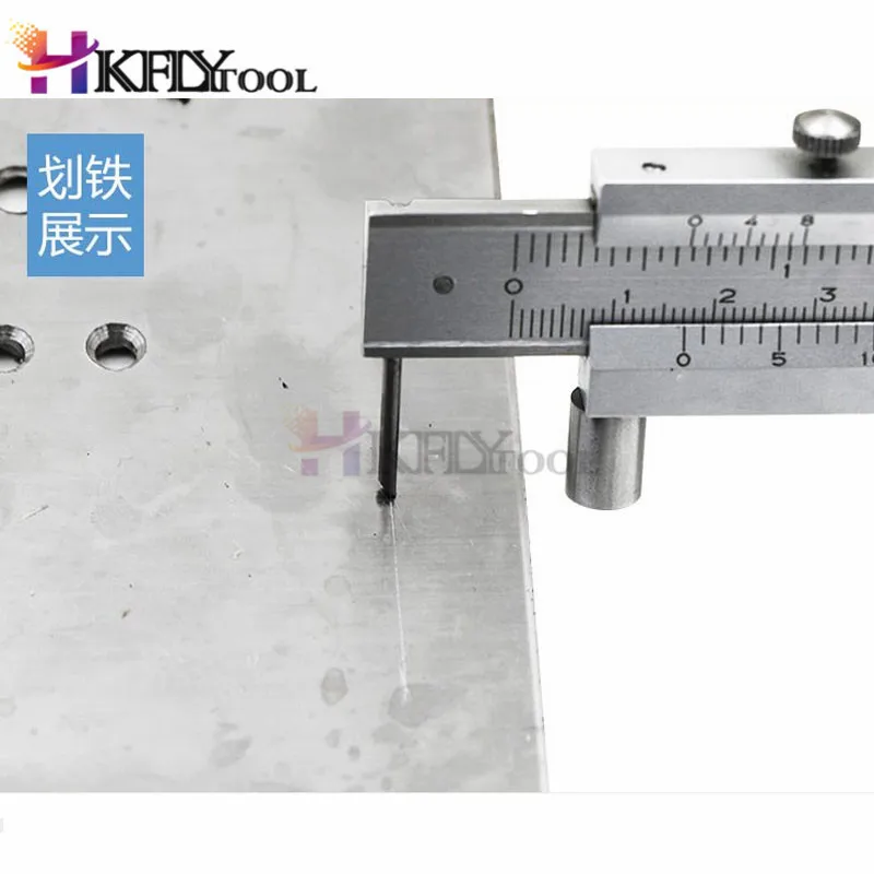 

0-200mm Marking Vernier Caliper With Carbide Scriber Parallel Marking Gauging Ruler marking Measuring Parallel crossed caliper