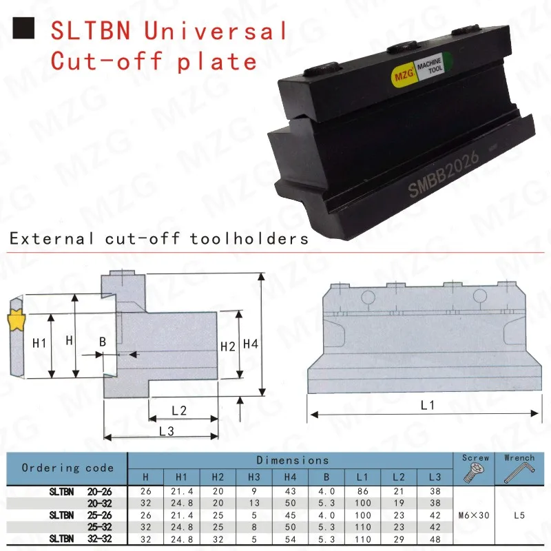 MOSASK SLTBN 26 32 Arbor переходник для слота цилиндрическая токарная пластина из