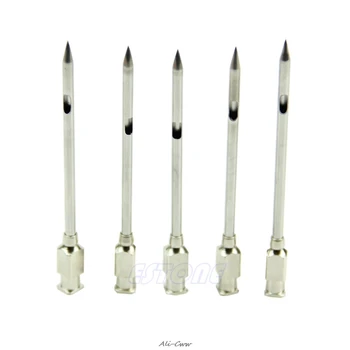 

5x Stainless Steel Marinade Injector Needle For Barbecue Grill Flavor Turkey BBQ