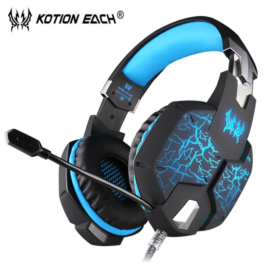 KOTION EACH G1100 Professional Gaming Headset PC gamer Headphone with