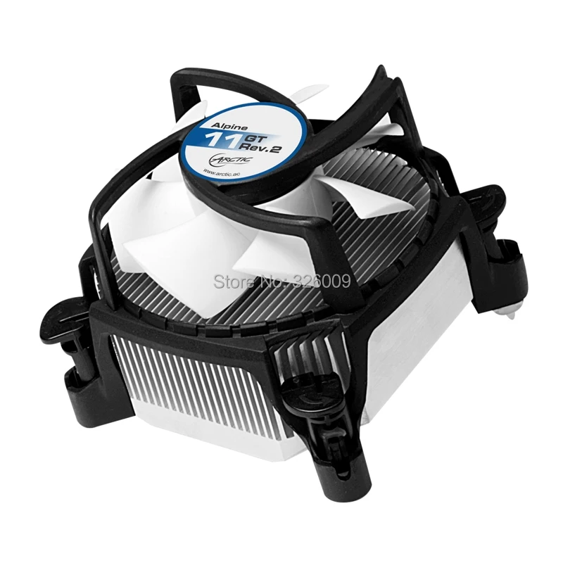 Вентилятор ARCTIC Alpine 11 GT Rev.2 4pin PWM 80 мм 8 см охлаждение TDP 75 Вт для Intel LGA775 1150 1151 1155 1156