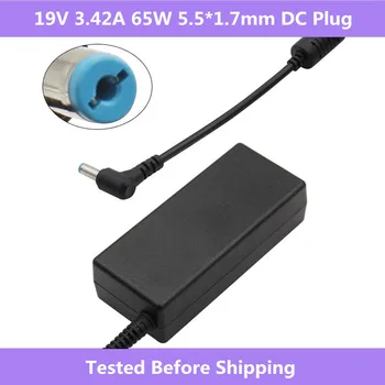 

19V 3.42A 65W 5.5*1.7mm Laptop AC Adapter For Acer Aspire E15 ES1 E5 E1-571 E5-575G E1-510P E1-521 E3-111 E5-511P E5-521 E5-522