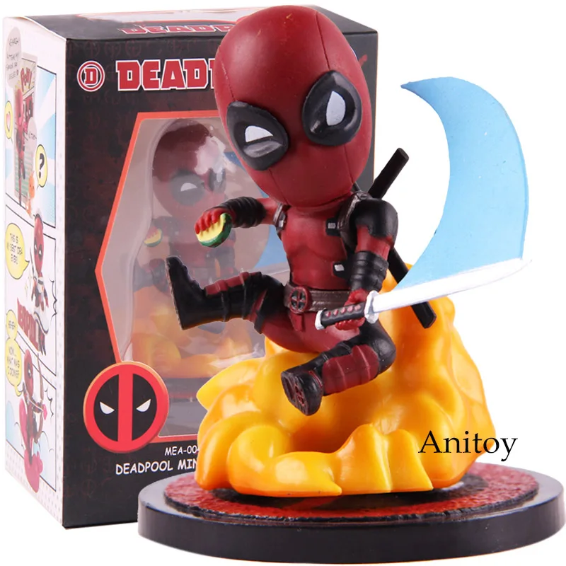 

Marvel Comics Deadpool Mini Egg Attack Series MEA-004 Deadpool Action Figure PVC Collectible Model Toy