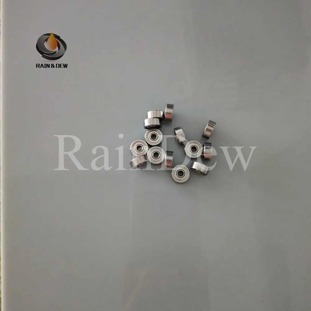 S684ZZ S684-2Z 4*9*4 Миниатюрный Нержавеющая сталь глубокий радиальный пазовый шарикоподшипник вала