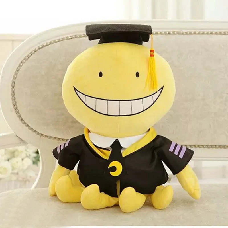 1pcs 30cm Assassination Classroom Korosensei Plush Stuffed Toy for Kid
