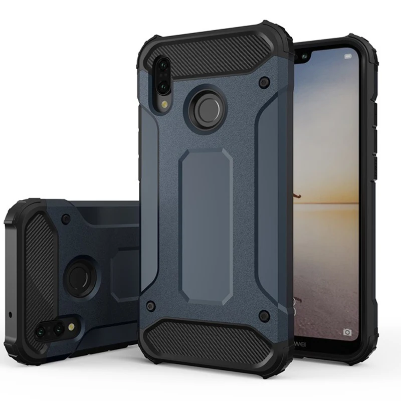 

Cover Case for Huawei P20 Lite Heavy Duty Rubber Shockproof Armor Defender Phone Case Mate 20 Mate 10 Lite P9 P10 P20 pro