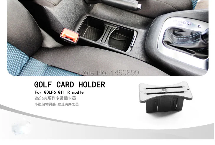 Центральный Автомобильный держатель для карт, слот для GOLF 6 VI GTI R Mole GOLF6/, держатель для карт VW Volkswagen Golf MK6 R20 GTI, 5ND 353 87