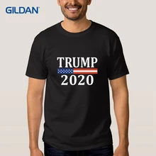 Рубашка с футболка 2018 глупо футболки Трамп 2020 Для мужчин