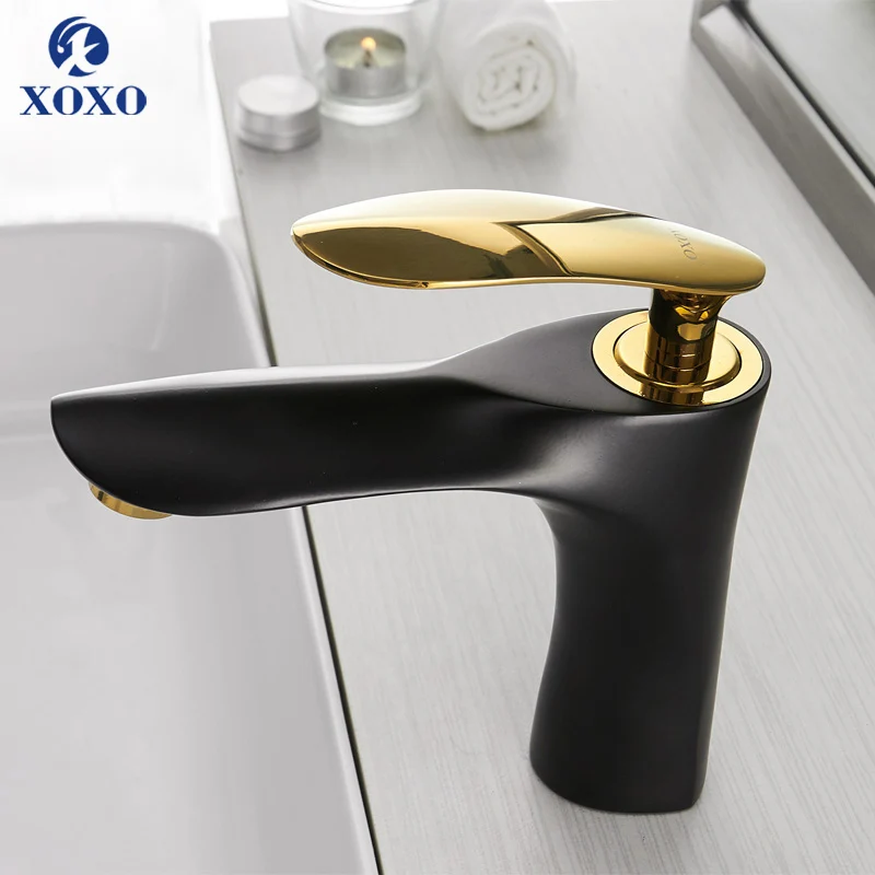 Billig XOXO Becken Armaturen Warmen und Kalten Bad Wasserhahn Wasser Becken Mischbatterie Chrom Einzigen Griff Becken Wasser Waschbecken Mischbatterie 20055