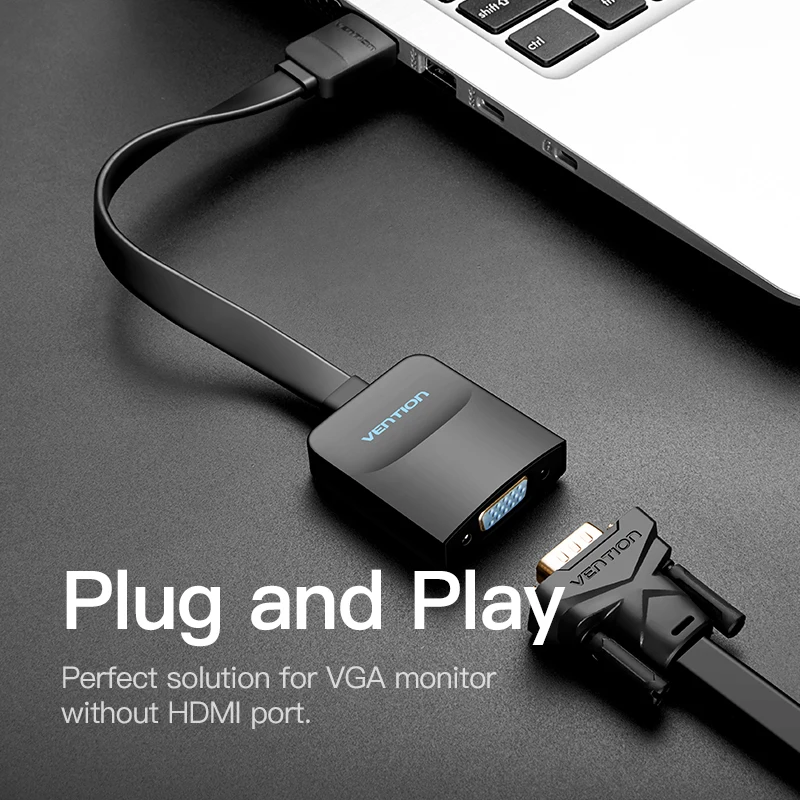 Кабель преобразователь HDMI VGA 1080p для Xbox 360 PS3 PS4 ПК ноутбуков ТВ приставок|Кабели HDMI|