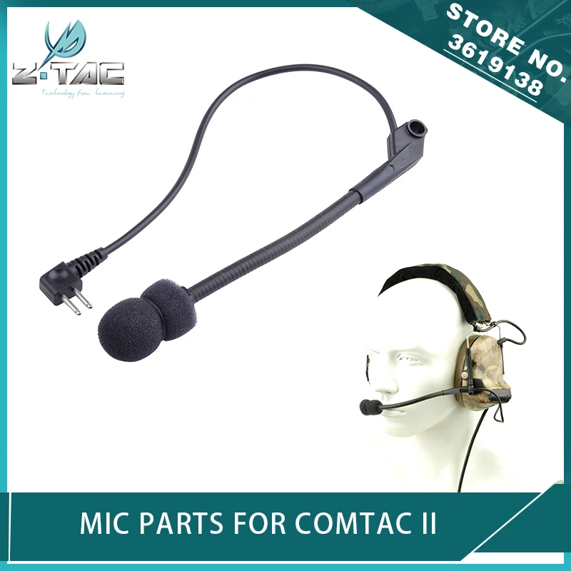 

Z Tactical ZTAC Mic Parts Microphone for Comtac II