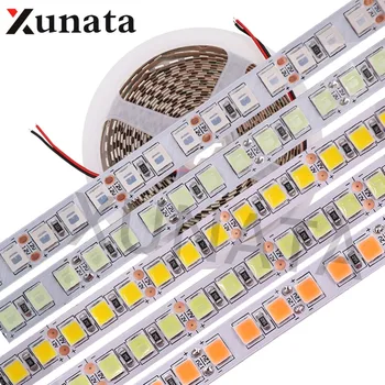 

120LEDs/M 12V 24V Cool White/Warm White 5054 LED Strip Waterproof More Bright Than 5050 5630 2835 Flex LED Ribbon Tape Led Light