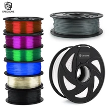 Creozone 3d filamento da impressora 1.75mm 1kg pla abs de madeira de náilon tpu petg asa carbono pc 3d filamento de impressão de plástico