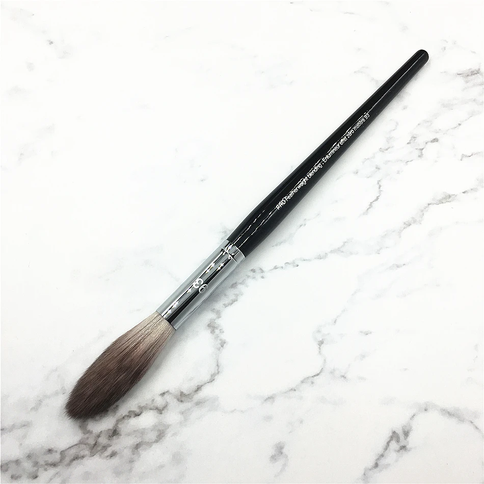 Flame Long Hair Pro Featherweight Blending Brush Fan Brush Blush Highlighter Beauty Make Brush Tool