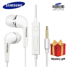 Auriculares Samsung EHS64 auriculares con micrófono incorporado de 3,5mm en la oreja auriculares con cable para Smartphones con regalo gratuito