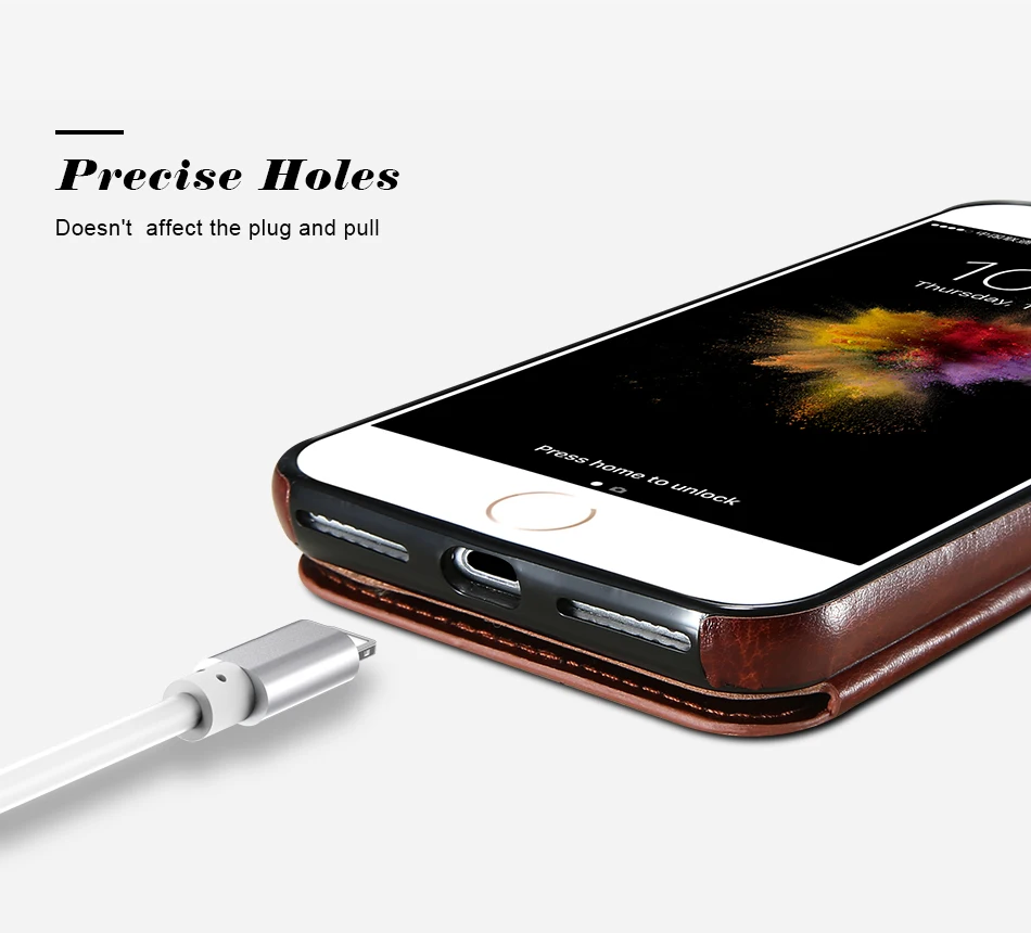 Кожаный чехол для iPhone 11 Pro XS Max XR X 8 7 6S 6 Plus 5S слот для карт держатель чехол для телефона для samsung Note 10 S10 S9 S8 Plus чехол
