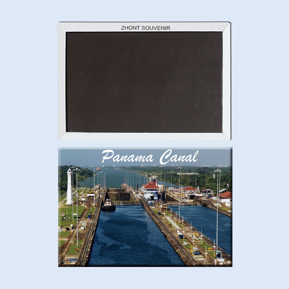 

The Panama Canal 22611 Landscape Magnetic refrigerator gifts for friends Travel souvenirs