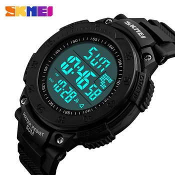 

Digital Watch Men Sports Watches Countdown Double Time Wristwatches Relojes 50M Waterproof Relogio Masculino Clock Male SKMEI