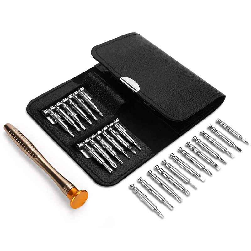 Набор отверток 25 в 1 Torx Набор инструментов для ремонта открывания Precision Отвертка для телефонов планшетный ПК